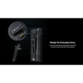 Nitecore EDC37 Uppladdningsbar LED-ficklampa 8000 Lumen