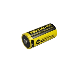 Nitecore 16340 NL169R 950mAh Li-jon Batteri - USB-C Uppladdningsbart 