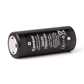 Keeppower IMR26650 UH2670 3,6 Volt Li-Ion batteri 7000mAh