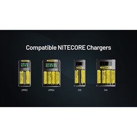 Nitecore 21700 NL2155HPR 5500mAh Li Ion Batteri - USB-C Uppladdningsbart