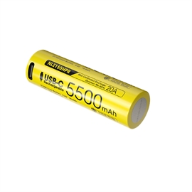 Nitecore 21700 NL2155HPR 5500mAh Li Ion Batteri - USB-C Uppladdningsbart