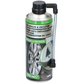Dunlop Tire Sealer & Inflator 450 ml Däckpump