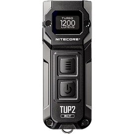 Nitecore TUP2 Uppladdningsbar LED Ficklampa 1200 Lumen, Svart 