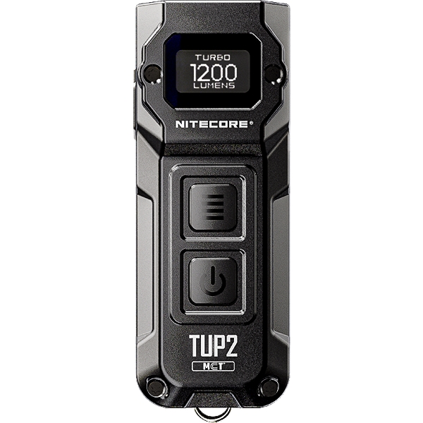 Nitecore TUP2 Uppladdningsbar LED Ficklampa 1200 Lumen, Svart 