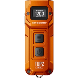Nitecore TUP2 Uppladdningsbar LED-ficklampa 1200 Lumen, Orange