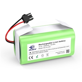 Batteri till Deebot, RoboVac och Conga Robotdammsugare 3500 mAh (Kompatibelt)