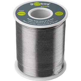 Goobay Blyfritt lödtenn 1,0 mm 500 g med flusskärna
