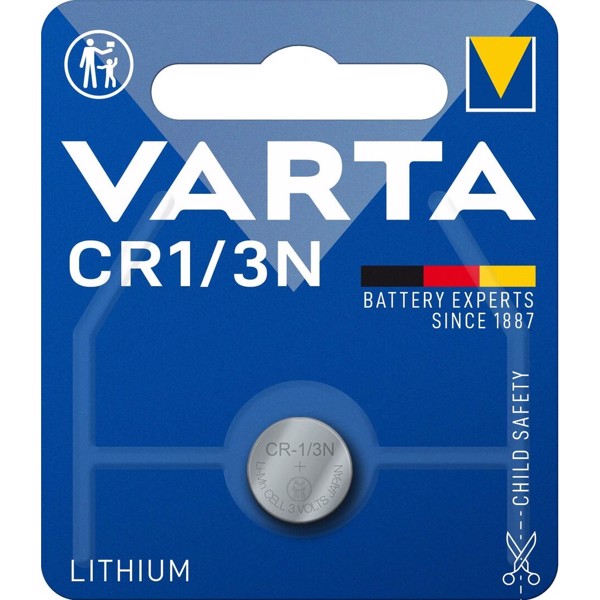 Varta CR1/3N/2L76 3V litiumbatteri