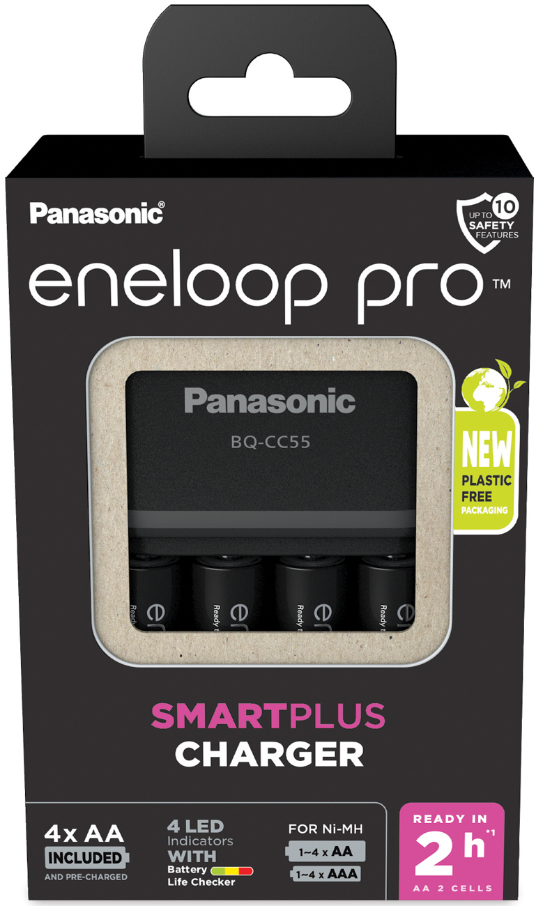 Panasonic Eneloop Pro 4 x Ni-MH AAA batteries, 930 mAh