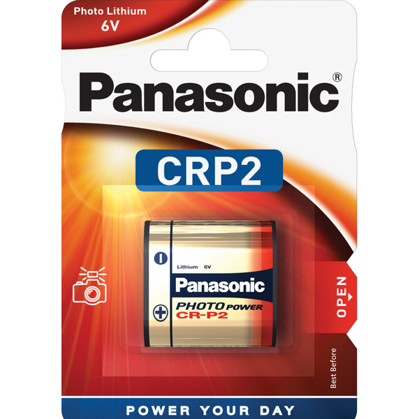 CR-P2, Panasonic fotobatteri