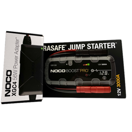 Noco Genius GB150 Boost Pro Jumpstart 3000A + Noco XGC4 Laddare