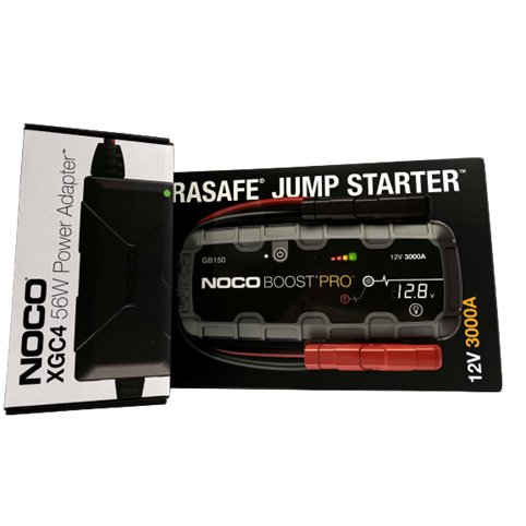 Noco Genius GB150 Boost Pro Jumpstart 3000A + Noco XGC4 Laddare