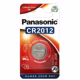 Panasonic CR2012 knappcellsbatteri