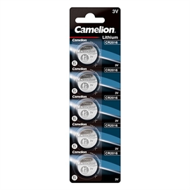 CR2016 Camelion 3V litiumbatterier 5-pack