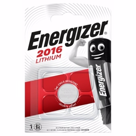 CR2016 Energizer 3V Lithium batteri