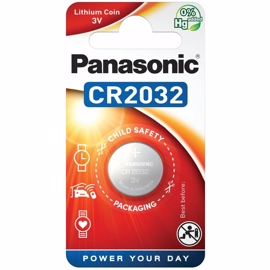 CR2032 Panasonic 3V litiumbatteri