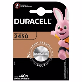 CR2450 Duracell 3V litiumbatteri