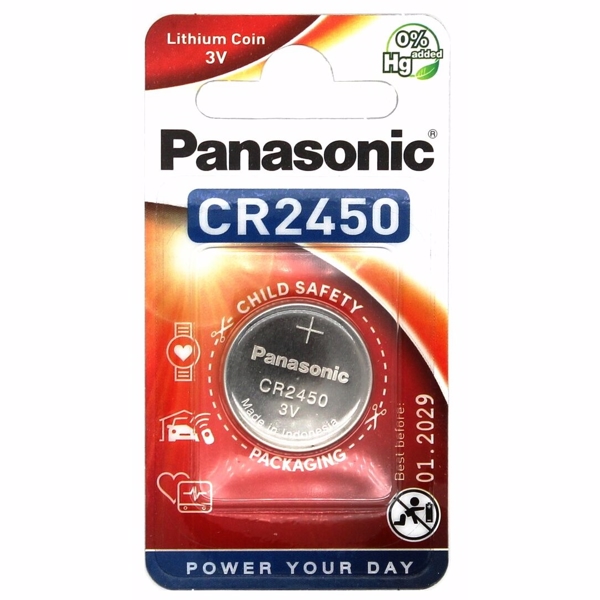 Panasonic CR2450 3 V litiumbatteri