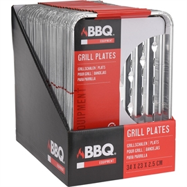 4 grillplåtar i aluminium 