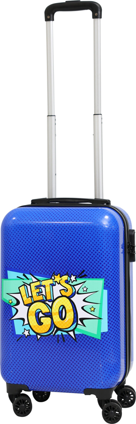 Resväska 28 liter Blå (handbagage)