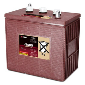 Trojan J250 Deep cycle blybatteri 6V 250Ah