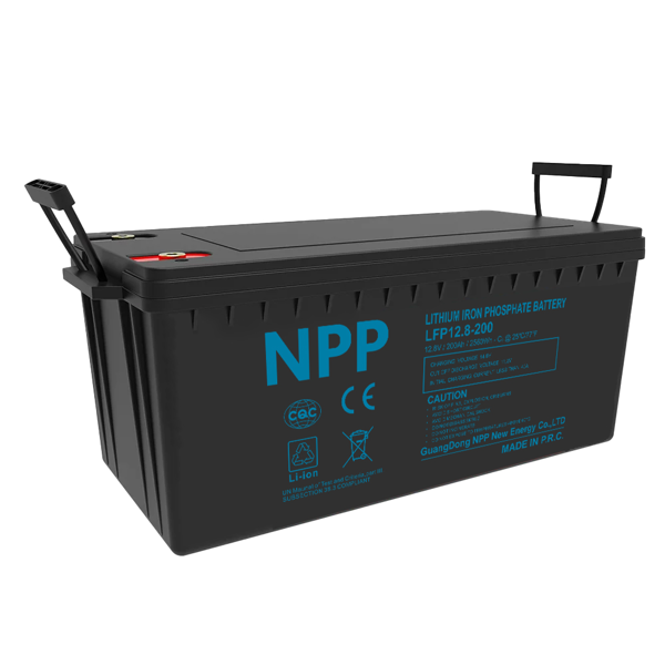NPP Power Lithium 12V/200Ah (parallell + serieanslutning)