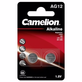 Camelion LR43/AG12 1,5V Alkaline Plus-batterier (2 st)