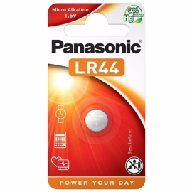 Panasonic LR44/AG13 1,5 V alkaliskt batteri