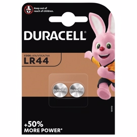 Duracell LR44/AG13 1,5V alkaliska batterier (2 st)