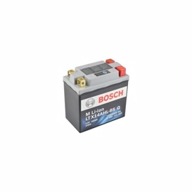 Bosch MC litiumbatteri LTX14AHL-BS 12V 4Ah +pol till Höjre