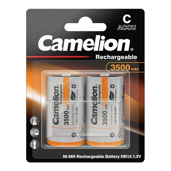 Camelion LR14/C Uppladdningsbara batterier 3500 mAh