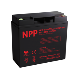 NPP Power Lead batteri 12 volt 20Ah 