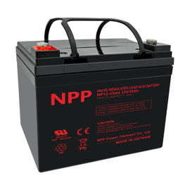 NPP Power 12 volts blybatteri 35Ah