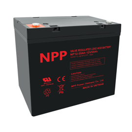 NPP Power 12 volts blybatteri 55Ah