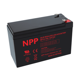 NPP Power 12 volts blybatteri 7,0Ah