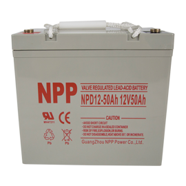 NPP Power 12 volts blybatteri 55Ah