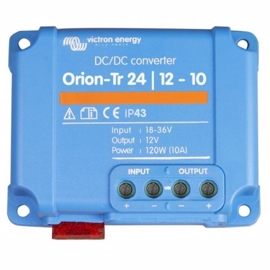 Omvandlare Victron Orion-TR DC / DC Converter 24 V - 12 V - 10 Ah (12,5 V utsignal)