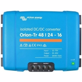 Omvandlare Victron Orion-TR DC / DC Converter 48 V - 24 V - 16 Ah (24,2 V utsignal)