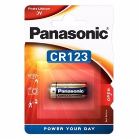 Panasonic CR123A 3V litiumfotobatteri