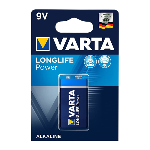 Varta 9V/6LR61 High Energy alkaliskt batteri