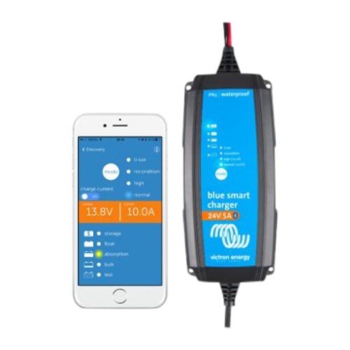 Victron Blue Smart batteriladdare 24V/5Ah litiumjon/AGM