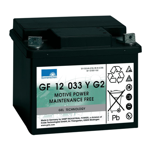 Sonnenschein GF12 033 YG2 GEL-batteri 33 Ah