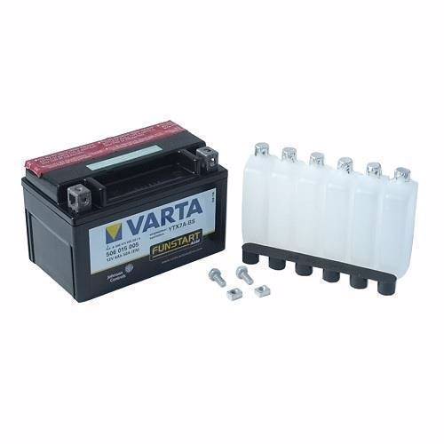 Varta 506 015 005 MC batteri 12 volt 6Ah (+pol till vänster)