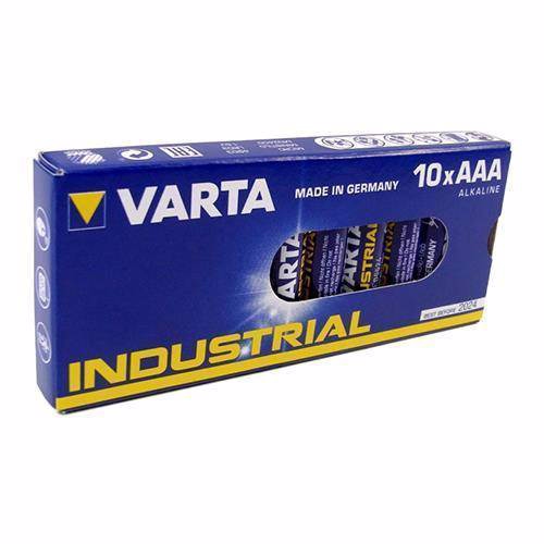 Varta LR03/AAA alkaliska batterier förpackning med 200 st