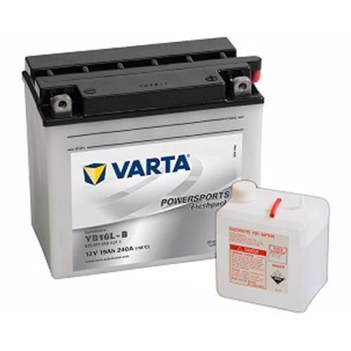 Varta 519 011 019 MC-batteri 12 volt 19 Ah (+pol till höger)