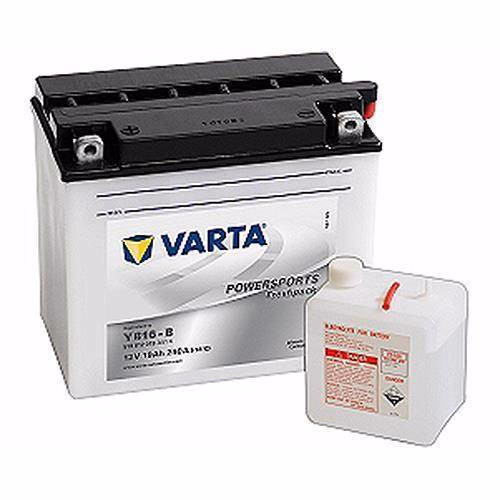 Varta 519 012 019 MC-batteri 12V 19 Ah (+pol till vänster)