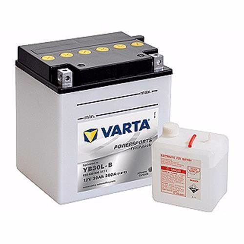 Varta 530 400 030 MC 12 volts batteri 30 Ah (+pol till höger)