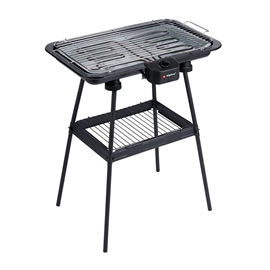 Alpina Elektrisk Grill 2-i-1 Bords- & Stående Elgrill 2200W, Svart