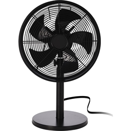 Bordsfläkt med horisontell oscillation, fläktblad Ø: 35 cm, svart