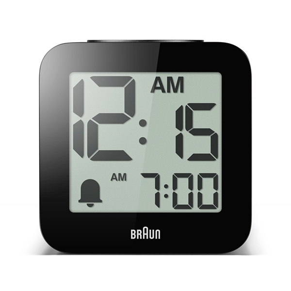 Braun BC25BP Digital talande väckarklocka, svart